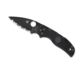 Spyderco Native 5 Folding Lightweight Knife, FRN, Black, Black Blade C41SBBK5