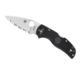 Spyderco Native 5 Lightweight Folding Knife, 2.95in, CPM S30V, Leaf Blade, SpyderEdge, FRN Black Handle, C41SBK5