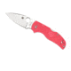 Spyderco Native 5 Lightweight Folding Knife, 2.95in, CPM S30V, Drop Point, Plain Edge, FRN Pink Handle, C41PPN5