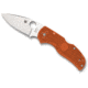 Spyderco Native 5 Sprint Folding Knife, 2.95in, CPM REX45, FRN, Burnt Orange, C41PBORE5