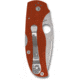 Spyderco Native 5 Sprint Folding Knife, 2.95in, CPM REX45, G10, Burnt Orange, C41GPBORE5