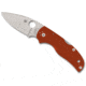 Spyderco Native 5 Sprint Folding Knife, 2.95in, CPM REX45, G10, Burnt Orange, C41GPBORE5