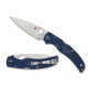 Spyderco Native Chief Folding Knife, 4.02 in, CPM 110V, Blue, Fiberglass Reinforced Nylon, C244PDBL
