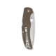 Spyderco Native Chief Folding Knife, 4.09 in, CPM CRU-WEAR Steel, Brown, Micarta, C244MPCW