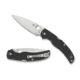 Spyderco Native Chief Folding Knife, 4.09in, CPM S30V, Leaf Blade, Plain Edge, G-10, Black Handle, C244GP