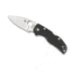 Spyderco Native 5 Folding Knife, 2.95in, CPM S30V Stainless Steel, Drop Point Blade, G-10, Black Handle, C41GP5