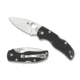 Spyderco Native 5 Folding Knife, 2.95in, CPM S30V Stainless Steel, Drop Point Blade, G-10, Black Handle, C41GP5