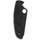Spyderco Pacific Salt 2 Folding Knife, 3.78in, H-1, FRN, Plain, Black, C91PBBK2