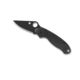 Spyderco Para 3 Folding Knife, 2.95in, CPM S45VN, Clip Point Blade, Plain Edge, G-10, Black Handle, C223GPBK
