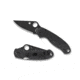Spyderco Para 3 Folding Knife, 2.95in, CPM S45VN, Clip Point Blade, Plain Edge, G-10, Black Handle, C223GPBK