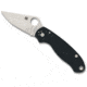 Spyderco Para 3 Sprint Run Folding Knife, 2.95in, CPM S45VN, Drop Point Blade, G10 Green Handle, C223GPFGR