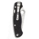 Spyderco Para Military 2 Folding Knife, 3.45 in, CPM S45VN, Black, G-10 Handle, PlainEdge Blade, C81GP2