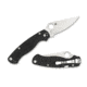 Spyderco Para Military 2 Folding Knife, Black, C81GPLE2