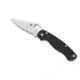 Spyderco Para Military 2 Folding Knife, Black, C81GS2