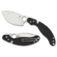 Spyderco Parata G-10 8.09in PlainEdge Folding Knife, Black, C231GP