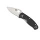 Open Box, Dealer Demo, Spyderco Persistence Folding Knife, 2.75in, 8Cr13MoV Steel, Skinner Blade, G-10, Black Handle, C136GP