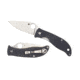 Spyderco Polestar Folding Knife, 3.31in, CTS BD1, Drop Point Blade, G-10 Gray Handle, C220GPGY