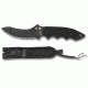 Spyderco Pygmy Warrior G-10 Black Blade PlainEdge &amp; SpyderEdge FB29GPSBBK