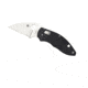 Spyderco Q Ball Folding Knife, Black, C219GP