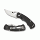 Spyderco Reinhold Rhino Carbon Fiber 5.95in PlainEdge Folding Knife, Black, C210CFP