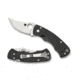 Spyderco Reinhold Rhino Carbon Fiber 5.95in PlainEdge Folding Knife, Black, C210CFP