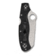 Spyderco Rescue 3 Lightweight Thin Red Line Folding Knife, 3.57in, VG-10 Serrated Sheepsfoot Blade, Black FRN Handle, C14FSBKRD3
