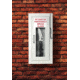 Spyderco Rescue 3 SpyderEdge Folding Knife, 3.58in, VG-10, Sheepsfoot Blade, FRN Black Handle, C14SBK3