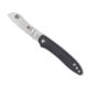 Spyderco Roadie Folding Knife, 2.09in, N690Co, Wharncliffe, Plain Edge, FRN Gray Handle, C189PGY