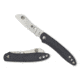 Spyderco Roadie Folding Knife, 2.09in, N690Co, Wharncliffe, Plain Edge, FRN Gray Handle, C189PGY