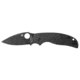 Spyderco Sage 5 Folding Knife, CPM Magnacut, Black Blade, Salt Black G-10 Handle, SPY-C123GPBKMCBK