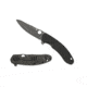 Spyderco Southard Folding Knife,3.46in Steel Blade,Black G10 Handle C156GPBBK