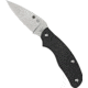 Spyderco Spy-DK Lightweight Folding Knife,2.69in PlainEdge Blade,Black Handle C179PBK