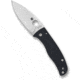 Spyderco Bodacious Folding Knife, 3.63in, CPM-S90V, Drop Point Blade, Black Carbon Fiber Handle, C263CFP90V