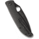 Spyderco Mantra 4 Assisted Opening Folding Knife, 3.34in, 8Cr13MoV, Drop Point, G10 Black Handle, Black, C274GBBKP