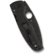 Spyderco Shaman Salt Assisted Opening Folding Knife, 3.58in, CPM MagnaCut, Drop Point, G10 Black Handle, Black, C229GMCBKP