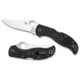 Spyderco Stretch, Black Nishijin Glass Fiber Handle, Damascus Blade C90GFPD