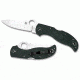 Spyderco Stretch, Blue Nishijin Glass Fiber Handle, Damascus Blade C90GFBLPD