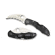 Spyderco Salt Tasman 2 Lightweight Folding Knife, 2.91in, H-1, Hawkbill Blade, SpyderEdge, FRN Black Handle, C106SBK2