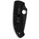 Spyderco Tenacious FRN Folding Knife, 3.39in, 8Cr13MoV, Drop Point Blade, Partially Serrated, FRN Black Handle, C122PSBBK