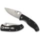 Spyderco Tenacious Lightweight Folding Knife, 3.39in, 8Cr13MoV, Clip Point Blade, FRN Black Handle, C122PBK