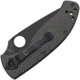 Spyderco Tenacious Folding Knife, 3.5in, Black 8Cr13MoV Steel, Leaf Blade, Carbon Fiber/G10 Handle, C122CFBBKP