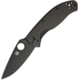 Spyderco Tenacious Folding Knife, 3.5in, Black 8Cr13MoV Steel, Leaf Blade, Carbon Fiber/G10 Handle, C122CFBBKP