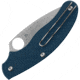 Spyderco UK Penknife Folding Knife, 2.95in, CPM SPY27 Steel, Leaf Blade, FRN Blue Handle, C94PCBL