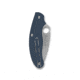 Spyderco UK Penknife Folding Knife, 2.95in, CPM SPY27, Leaf Blade, G10 Blue Handle, C94GPCBL