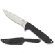 Spyderco Waterway Fixed Blade Knife, 4.44 in Steel Blade, G-10 Handle, Black, FB43GP