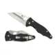 Spyderco Yojimbo 2 Folding Knife, 3.2in, CPM S30V, Wharncliffe, G10, Black Handle, C85GP2