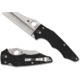 USED Spyderco YoJumbo Sprint Run Folding Knives, 3.98in, CPM S90V Steel, PlainEdge, Carbon Fiber Handle, C253CFP, EDEMO1