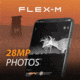 Spypoint Flex-M Cellular Camera w/Solar Panel Bundle Multi Carrier, Green, 1843