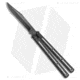 Squid Industries Krake Raken V3 Butterfly Folding Knife, 4.50in, AEB-L Steel, Clip Point Blade, Aluminum, Black/Gray Handle, Black/Gray/Black, 10.125 inch, BHQ-135234