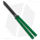 Squid Industries Krake Raken V3 Butterfly Folding Knife, 4.50in, AEB-L Steel, Tanto Blade, Aluminum, Green Handle, Green/Black, 10.125 inch, BHQ-178877
